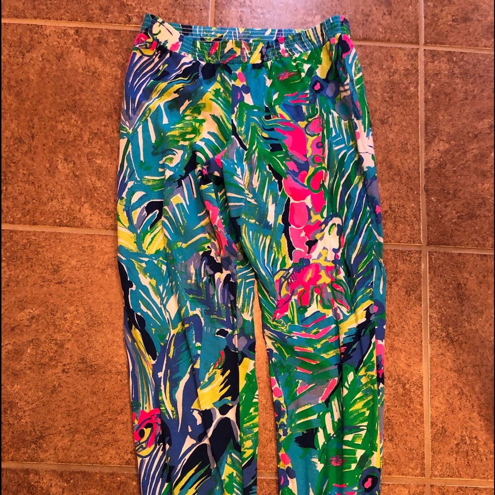 Lilly Pulitzer joggers girls xl